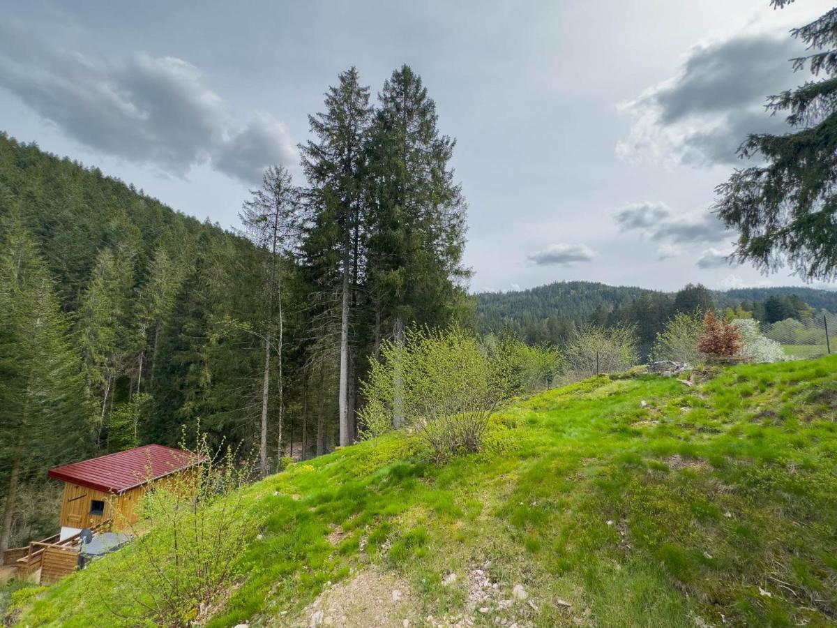 Le Refuge Perche Du Saut De La Bourrique Spa, Terrain Cloture Жерарме Экстерьер фото