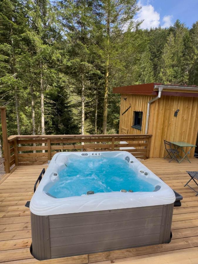 Le Refuge Perche Du Saut De La Bourrique Spa, Terrain Cloture Жерарме Экстерьер фото