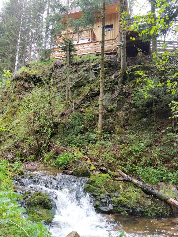 Le Refuge Perche Du Saut De La Bourrique Spa, Terrain Cloture Жерарме Экстерьер фото